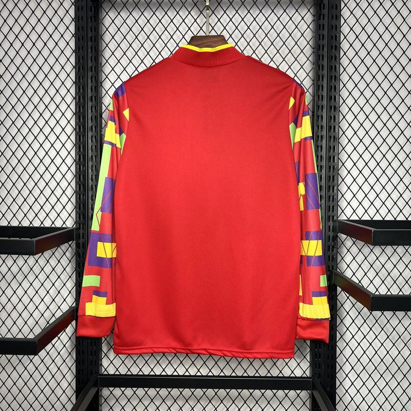 MAILLOT ANGLETERRE DOMICILE 1995/1996 VERSION MANCHES LONGUES
