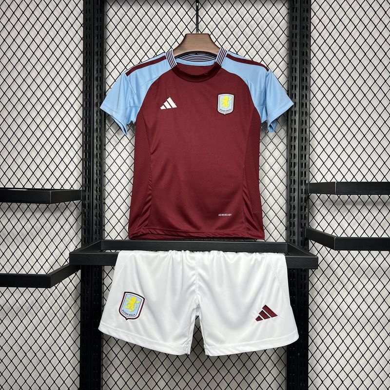 Maillot Aston Villa Domicile 2012-2013 – Macron – Taille UK S / EU M – Occasion Bon état