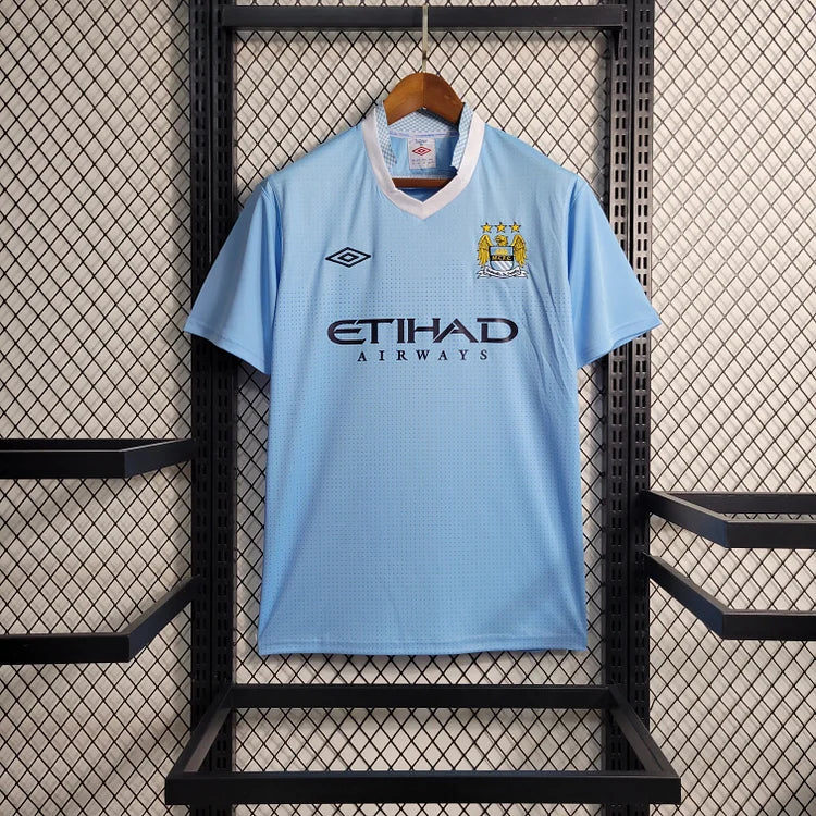 MAILLOT RETRO MANCHESTER CITY 2011 2012 S
