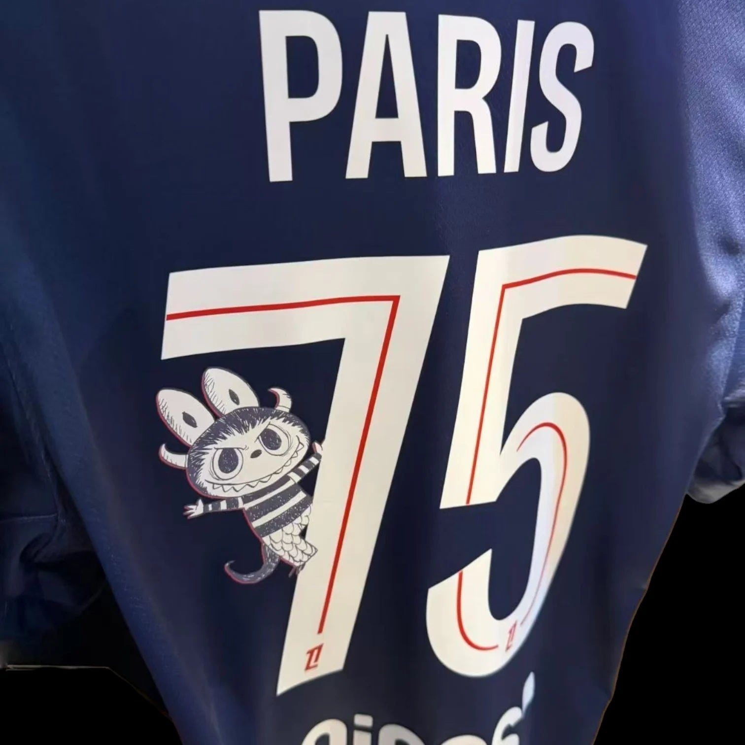 MAILLOT PARIS SG DOMICILE 2025/2026 - Flocage Labubu