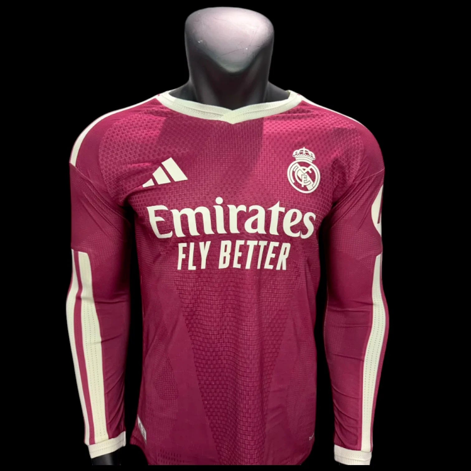 R.Madrid Maillot Manches Longues Third 26/27 – Version Player