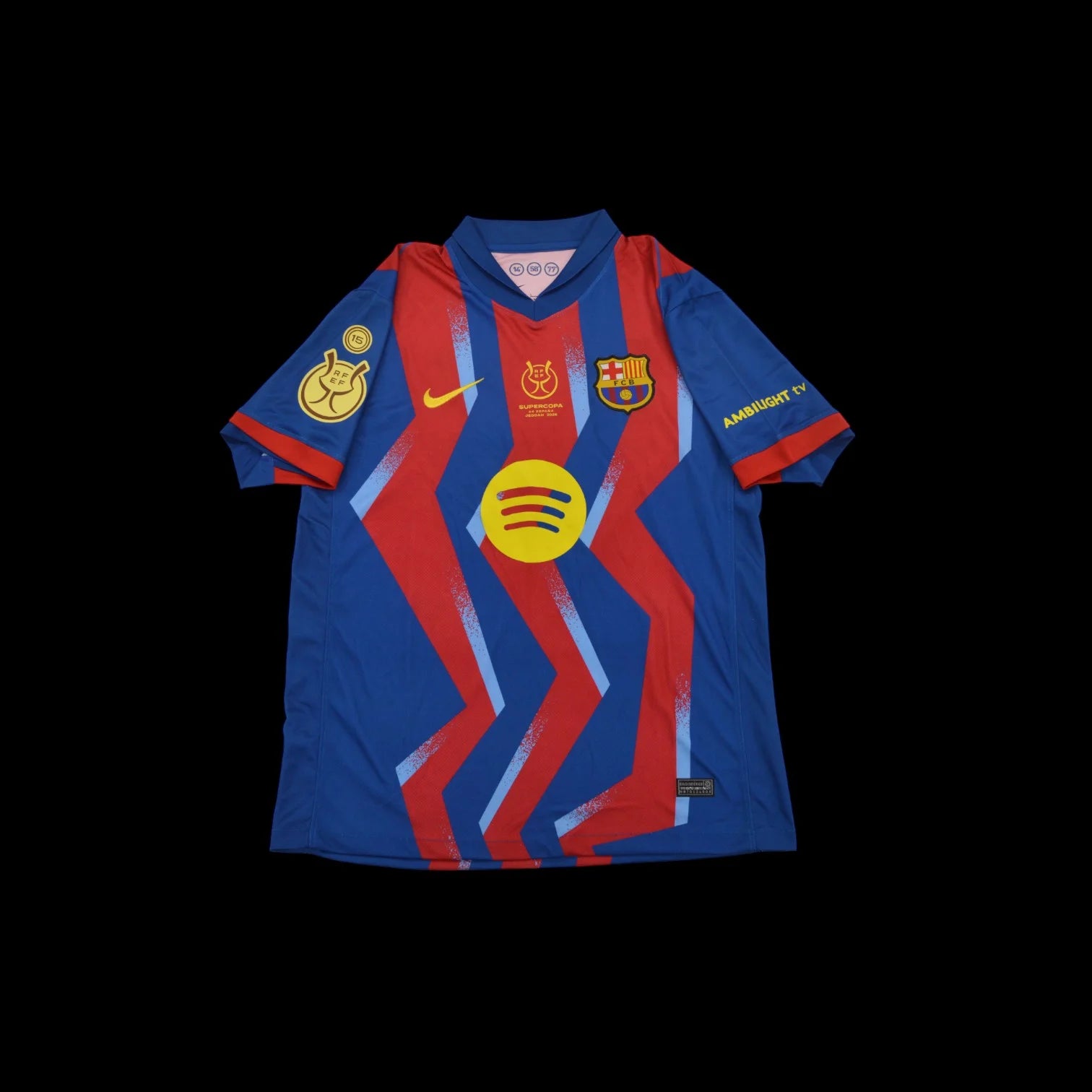 MAILLOT BARCELONE EDITION COPA DEL REY 2025/2026