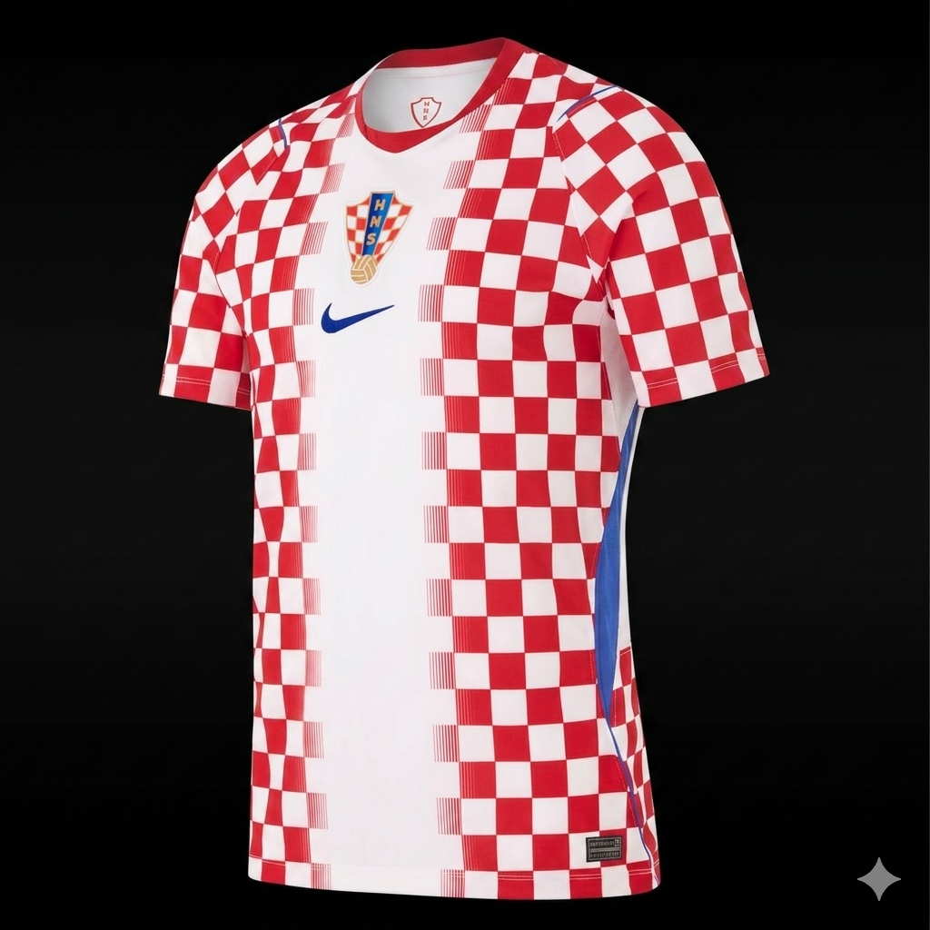 MAILLOT CROATIE DOMICILE COUPE DU MONDE 2026