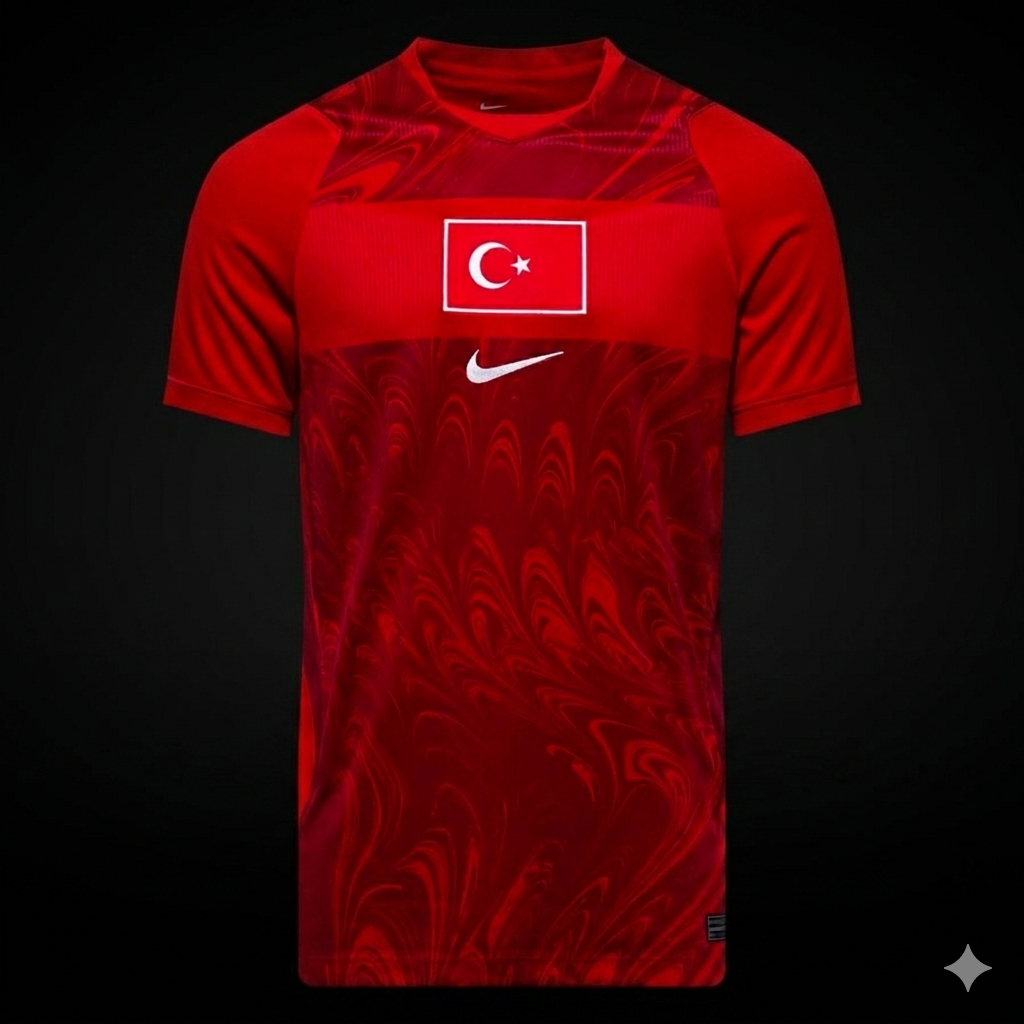 MAILLOT TURQUIE DOMICILE COUPE DU MONDE 2026