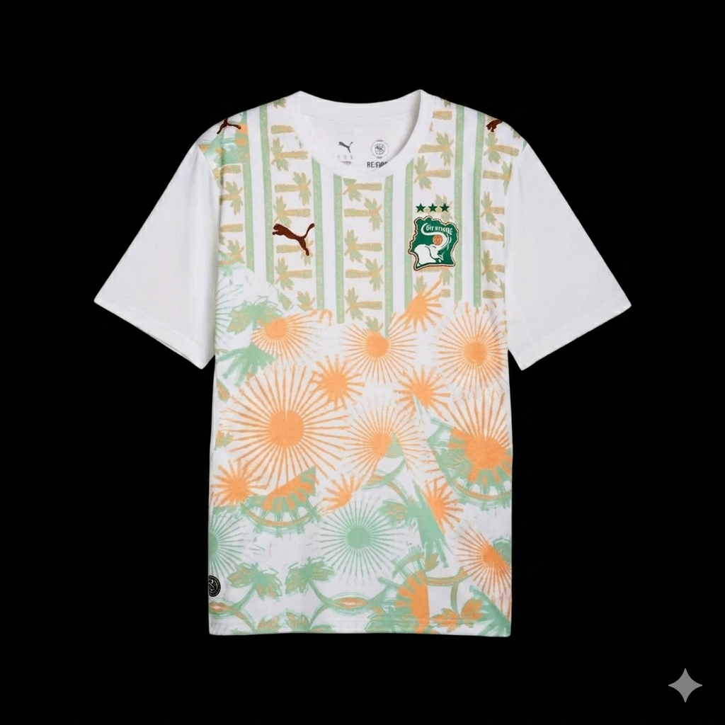 MAILLOT COTE D’IVOIRE EXTÉRIEUR COUPE DU MONDE 2026