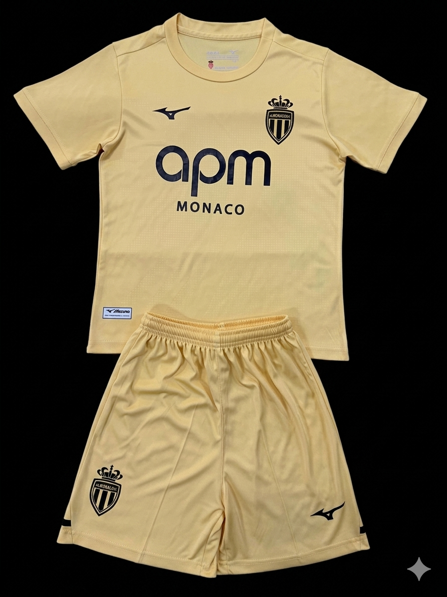 MAILLOT ENFANT MONACO THIRD 2025/2026