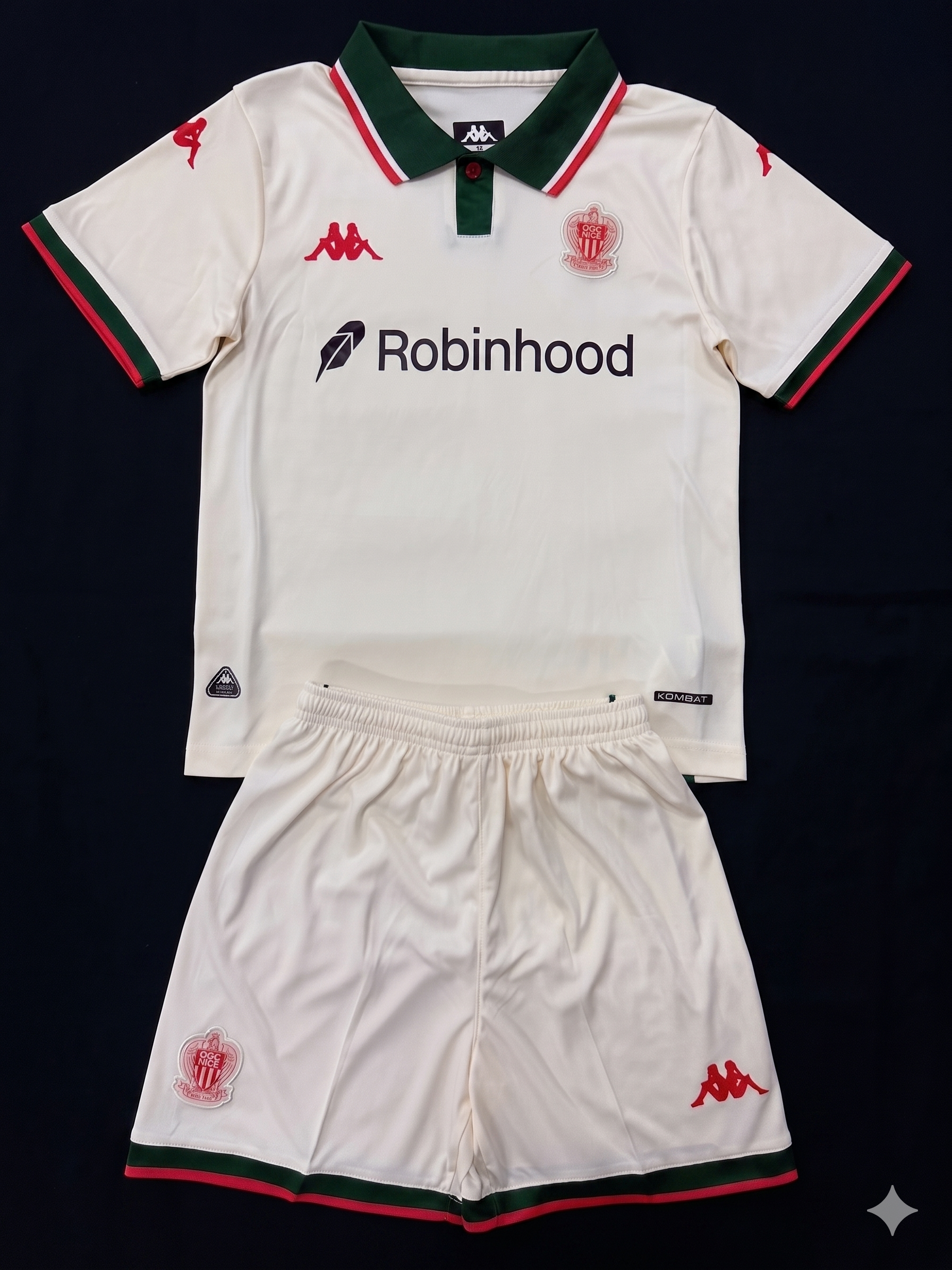MAILLOT ENFANT NICE EXTÉRIEUR 2025/2026