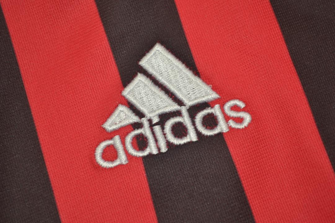 MAILLOT RETRO AC MILAN DOMICILE 2007/2008 VERSION MANCHES LONGUES