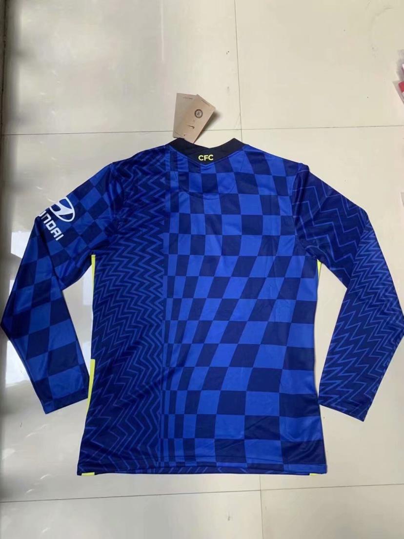 MAILLOT CHELSEA DOMICILE 2021/2022 VERSION MANCHES LONGUES