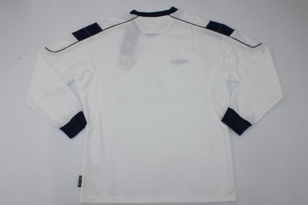 MAILLOT MANCHESTER UNITED EXTÉRIEUR 1999/2000 VERSION MANCHES LONGUES