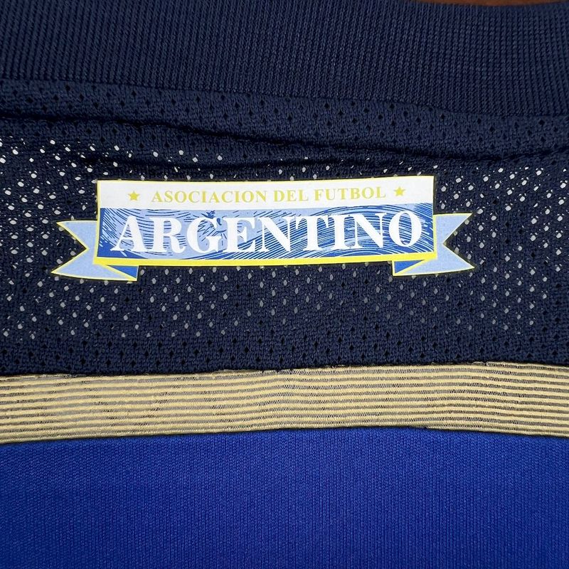 MAILLOT RETRO ARGENTINE EXTÉRIEUR 2014 VERSION MANCHES LONGUES