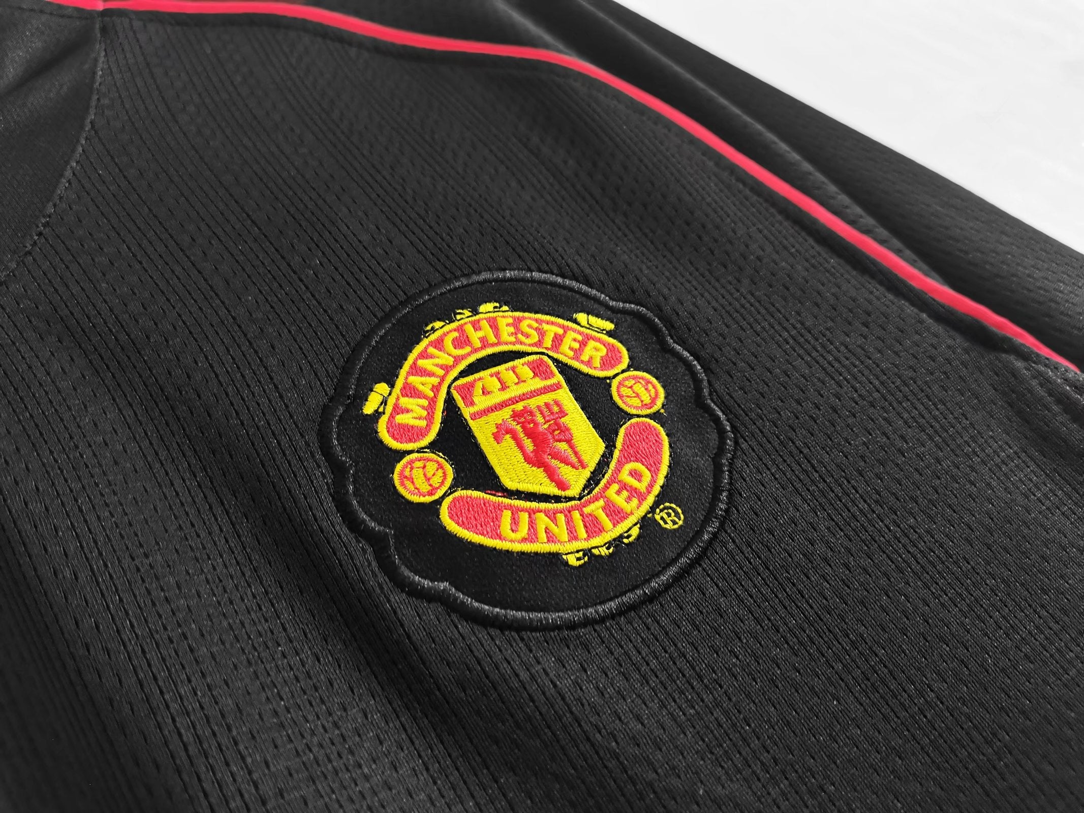MAILLOT MANCHESTER UNITED EXTÉRIEUR 2007/2008 VERSION MANCHES LONGUES