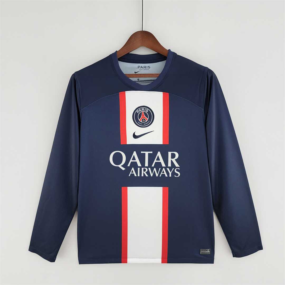 MAILLOT PARIS SG DOMICILE 2022/2023 VERSION MANCHES LONGUES