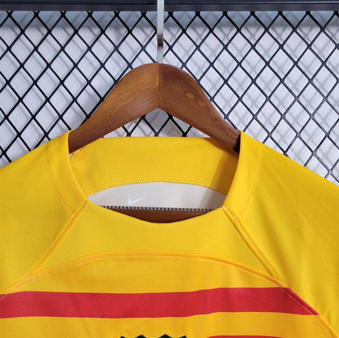 MAILLOT BARCELONE 2022/2023 VERSION MANCHES LONGUES