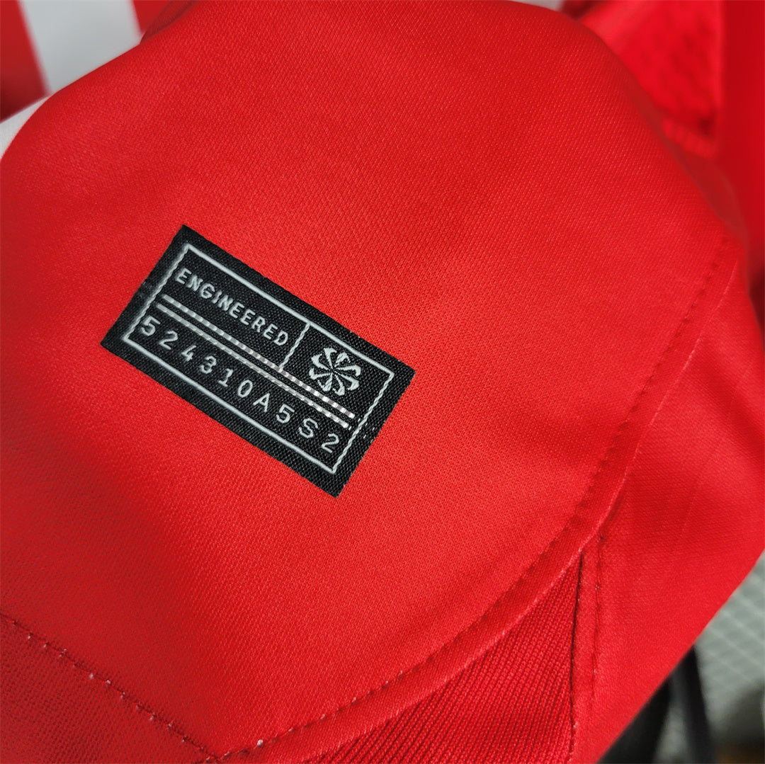 MAILLOT ATLETICO MADRID DOMICILE 2023/2024 VERSION MANCHES LONGUES