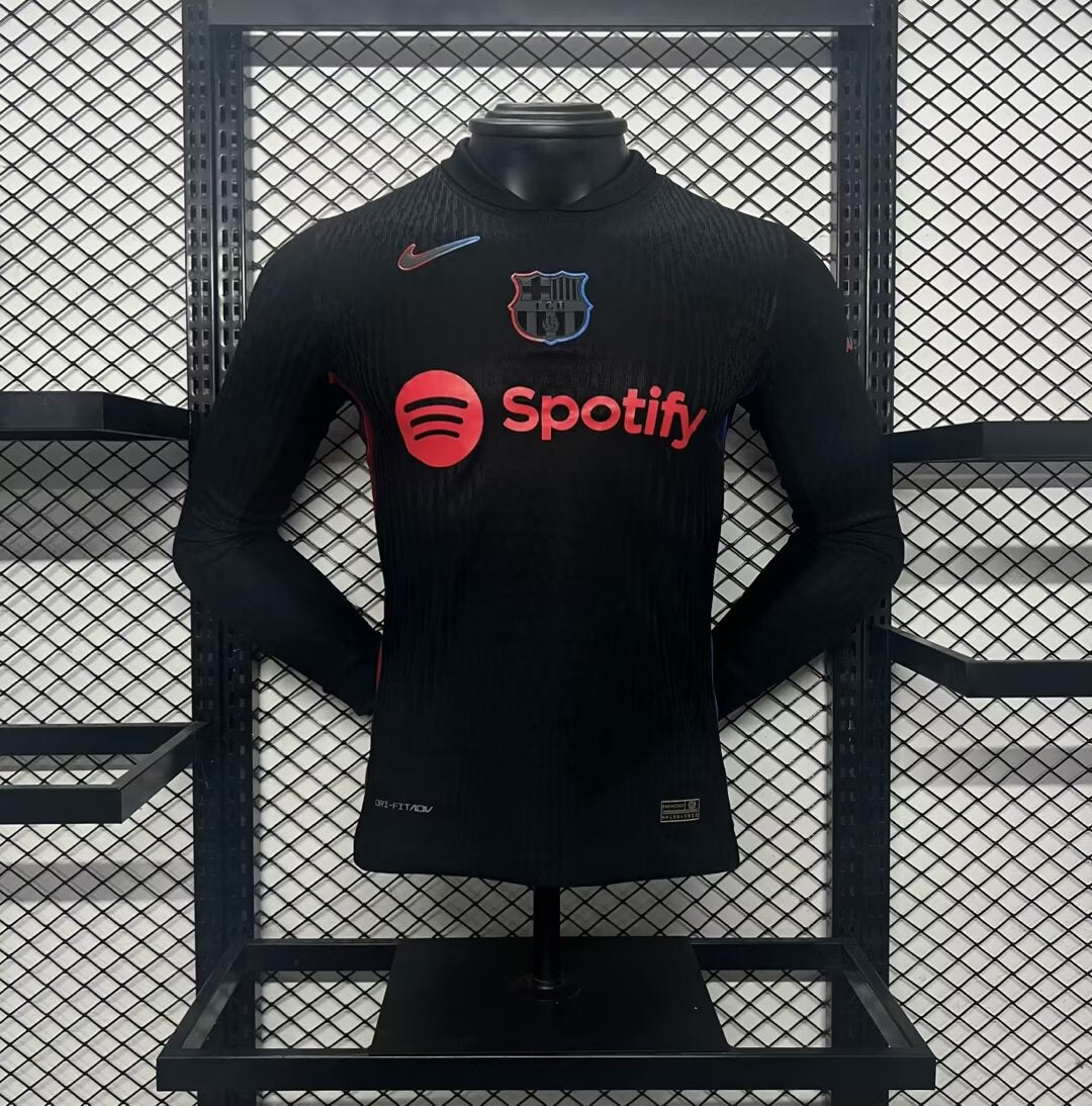MAILLOT BARCELONE EXTÉRIEUR 2014/2025 VERSION MANCHES LONGUES