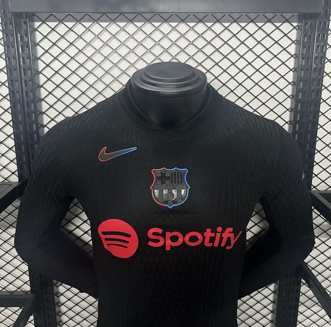 MAILLOT BARCELONE EXTÉRIEUR 2014/2025 VERSION MANCHES LONGUES