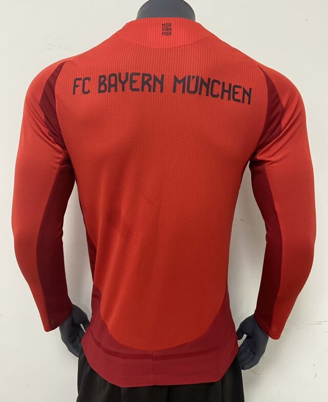 MAILLOT BAYERN DOMICILE 2024/2025 VERSION MANCHES LONGUES