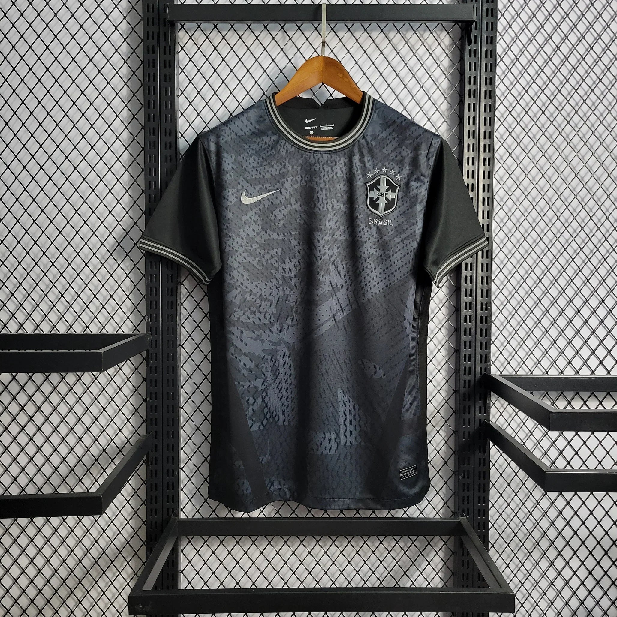 Maillot Brésil Concept Noir 2025