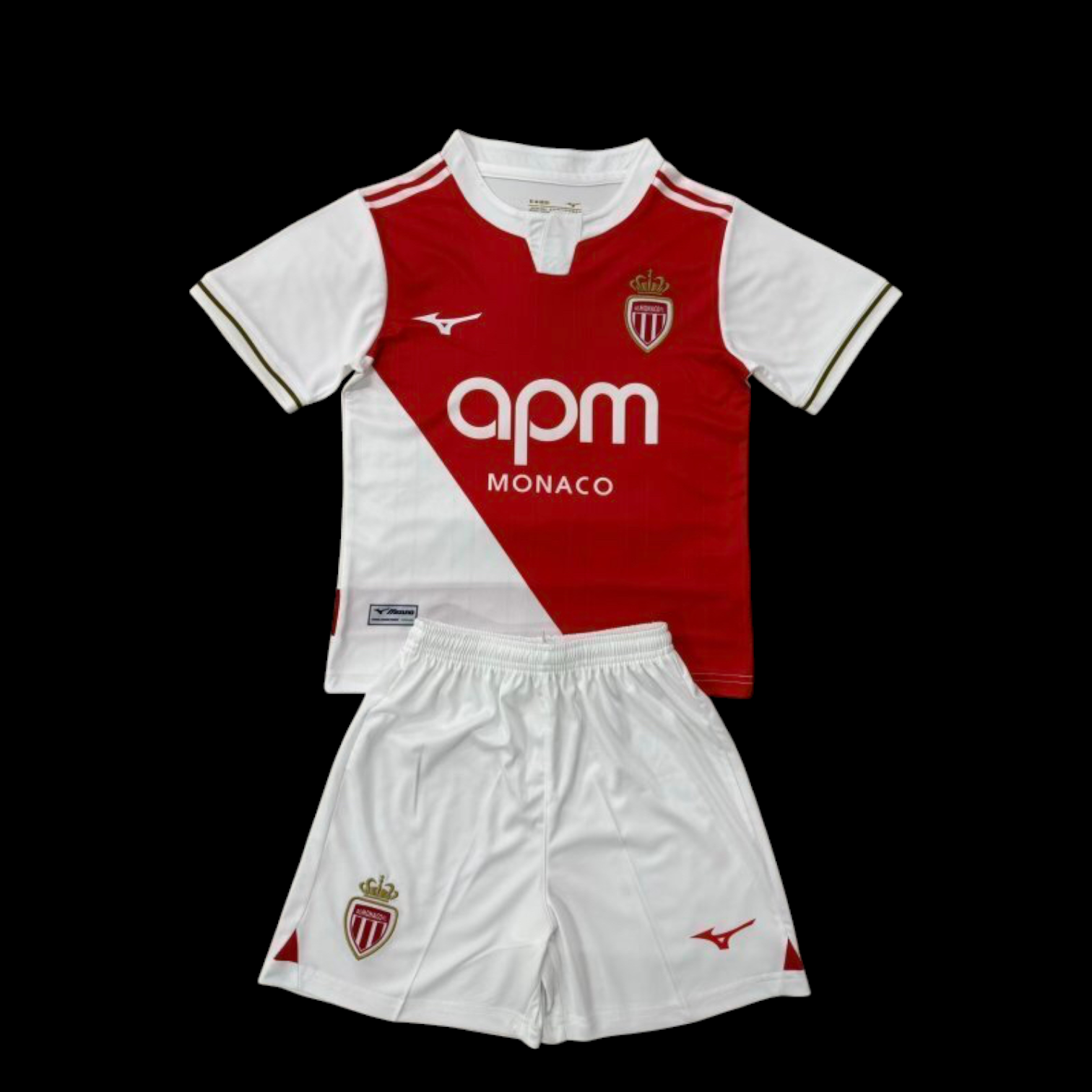 MAILLOT ENFANT MONACO DOMICILE 2025/2026