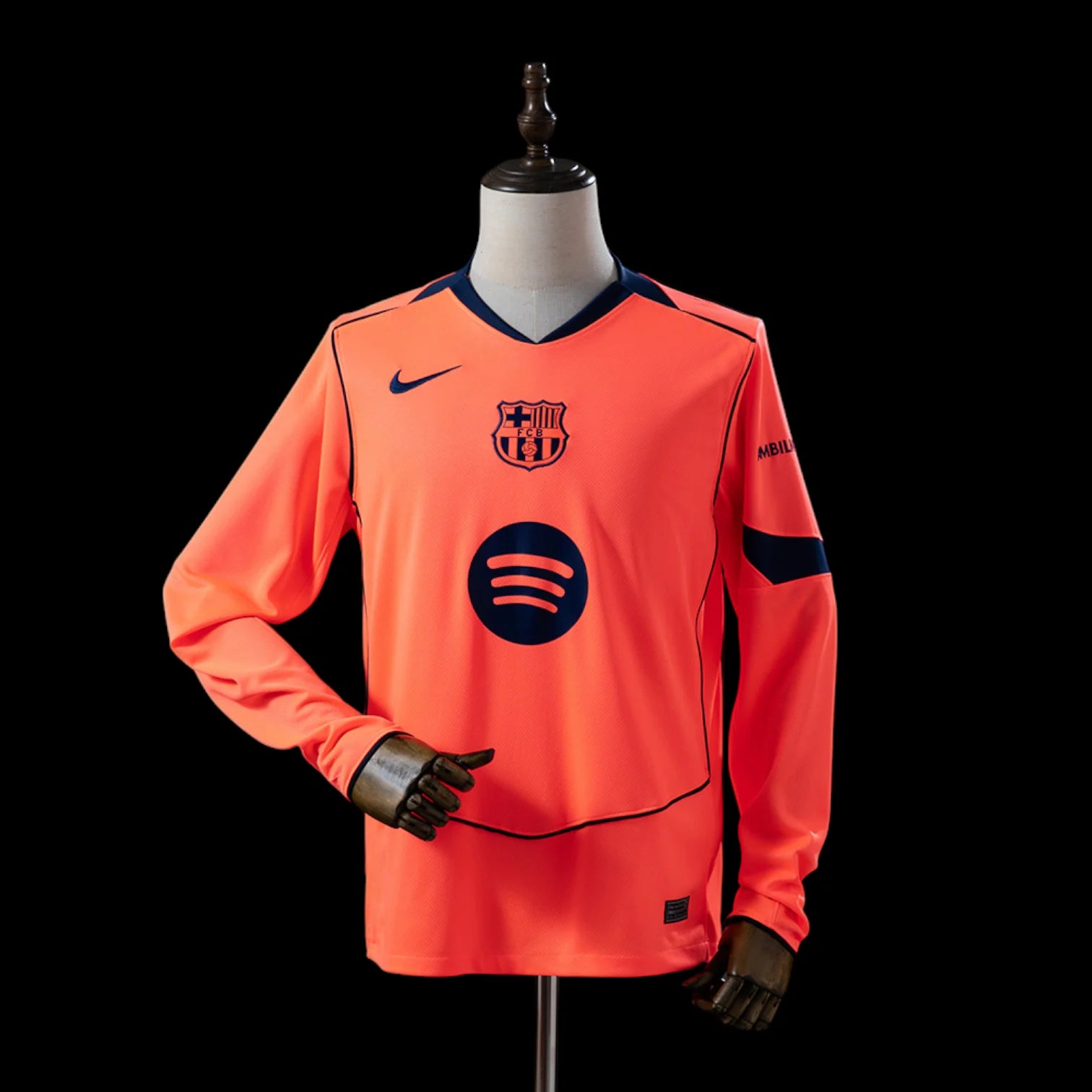 MAILLOT BARCELONE THIRD MANCHES LONGUES 2025/2026