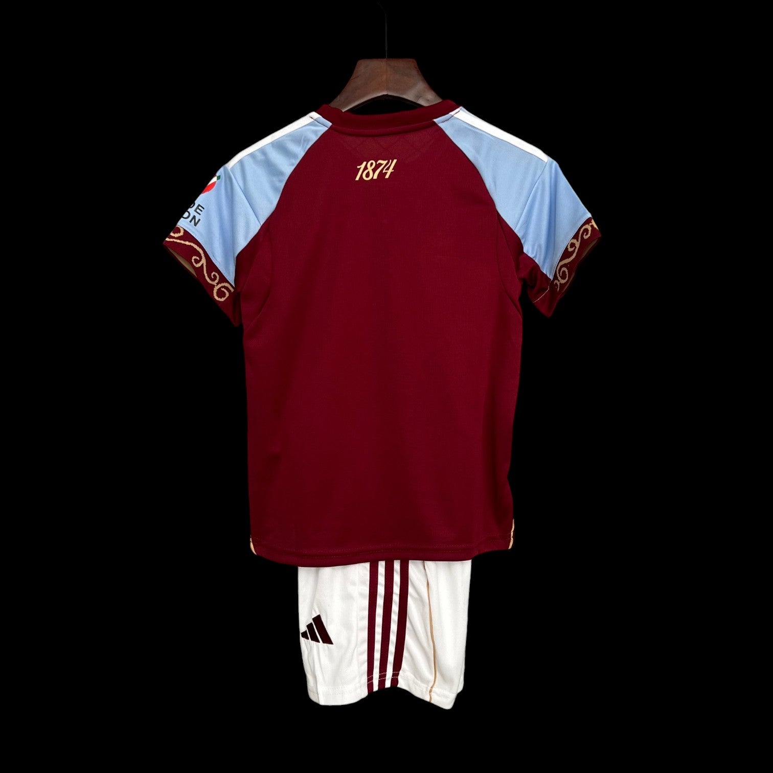 Aston Villa Maillot Domicile 25/26 – Enfant