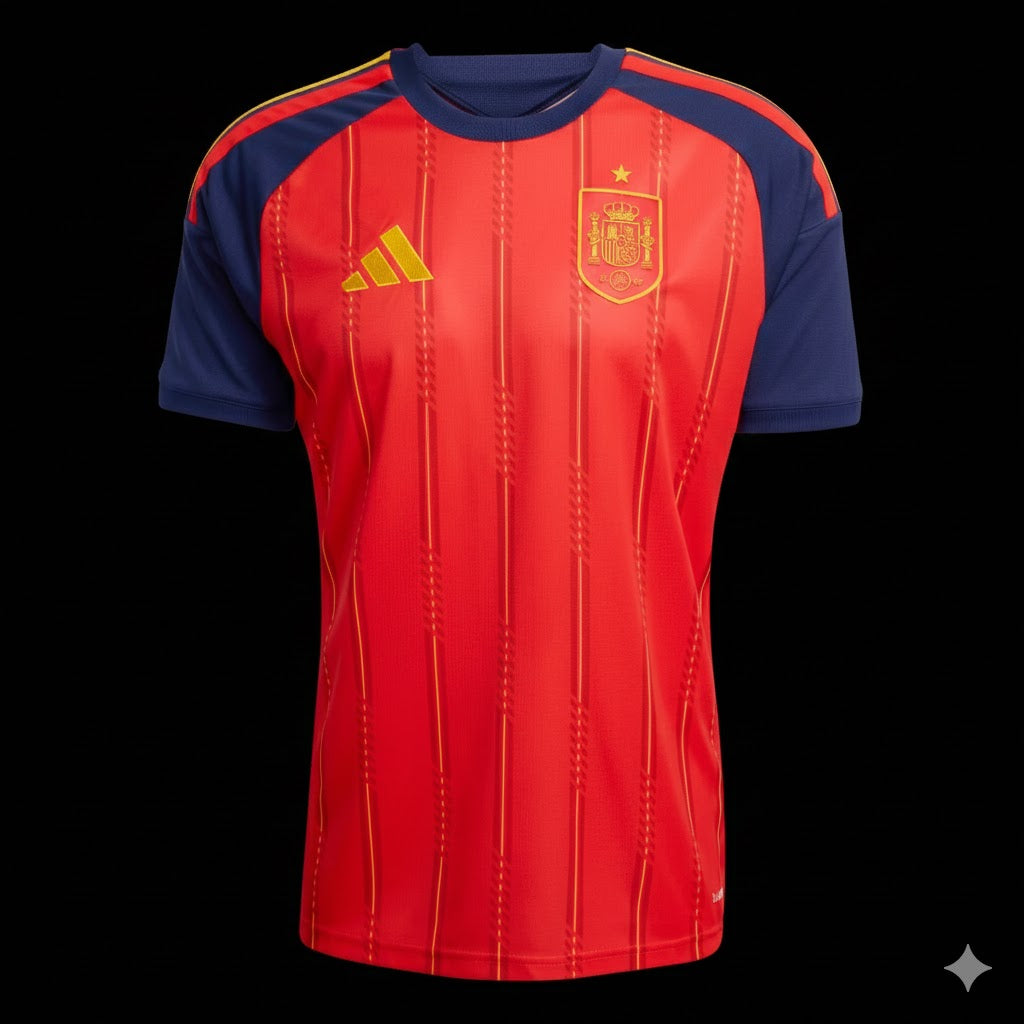 MAILLOT ESPAGNE DOMICILE COUPE DU MONDE 2026