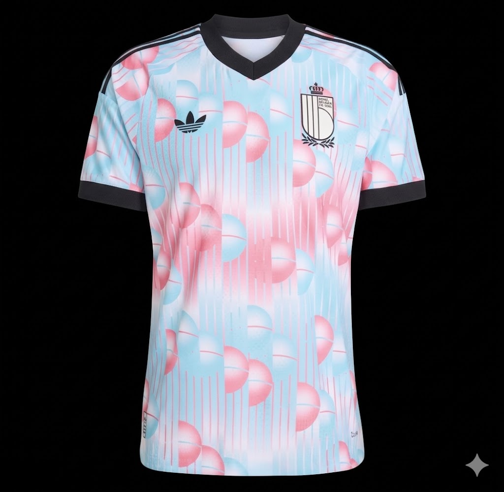 MAILLOT BELGIQUE EXTÉRIEUR COUPE DU MONDE 2026