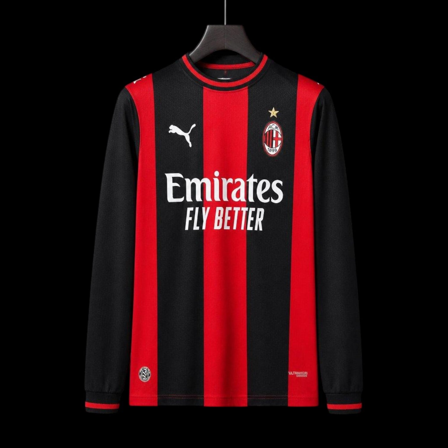 Milan AC Maillot Manches Longues Domicile 26/27