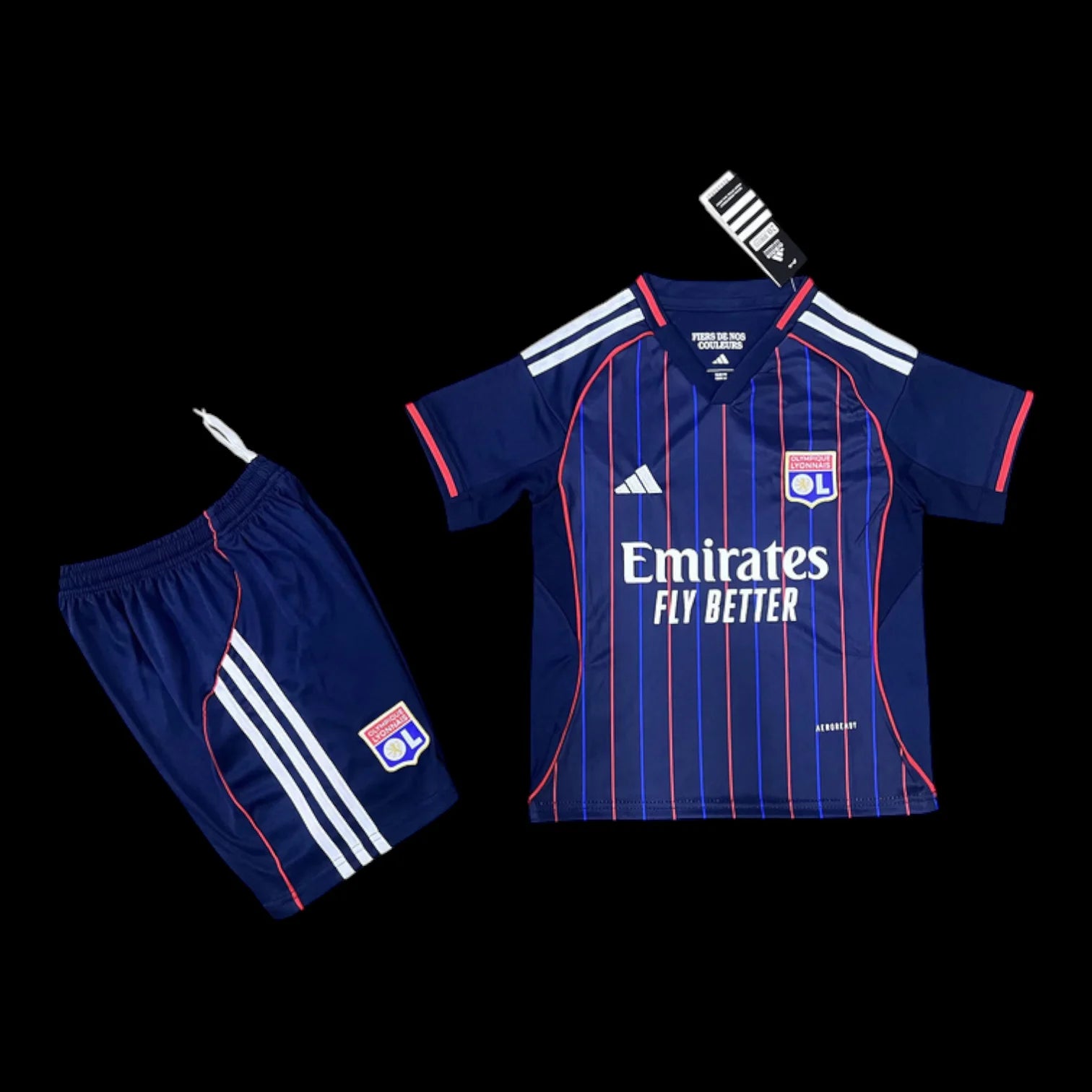 MAILLOT ENFANT OLYMPIQUE LYONNAIS EXTÉRIEUR 2025/2026