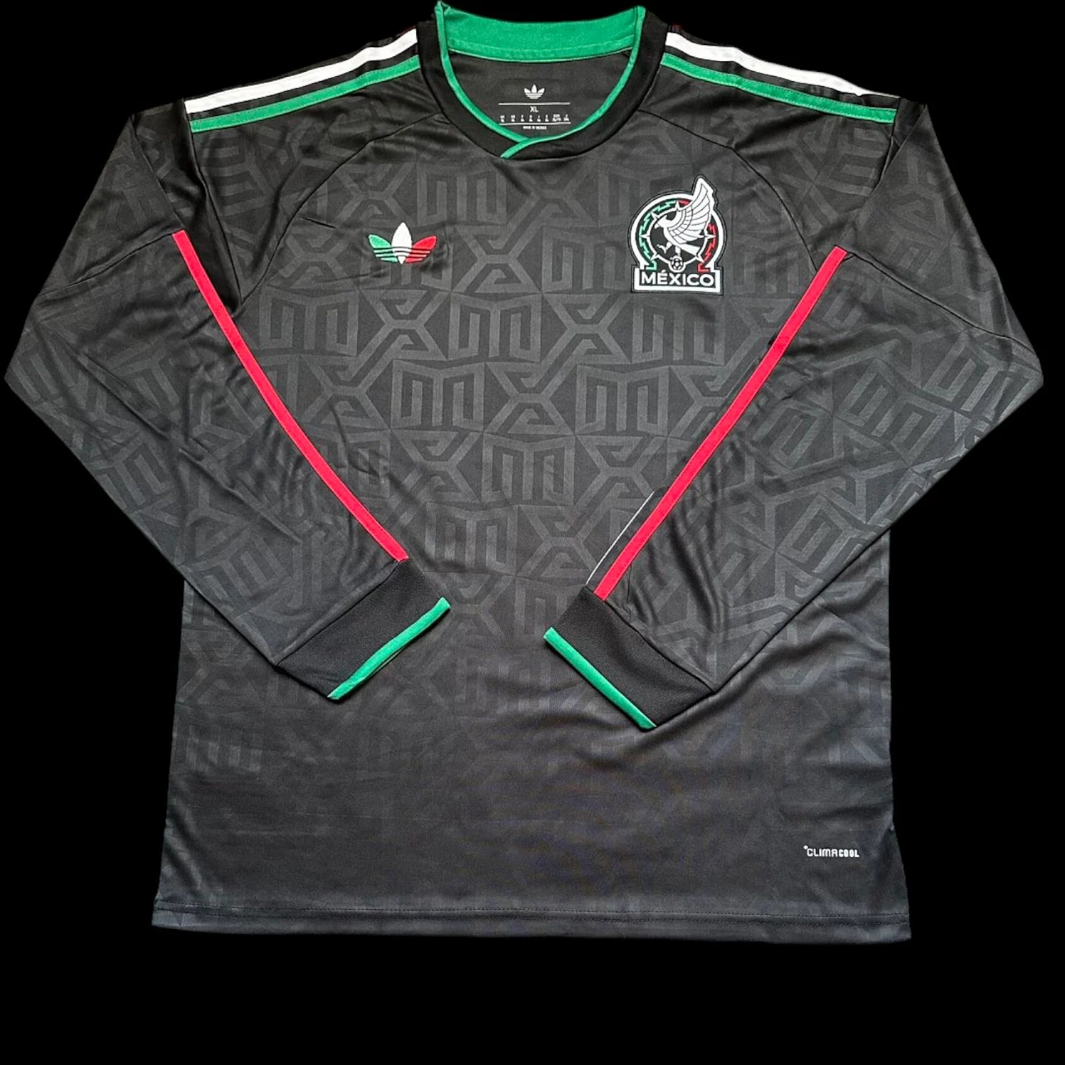 MAILLOT MEXIQUE THIRD MANCHE LONGUES COUPE DU MONDE 2026