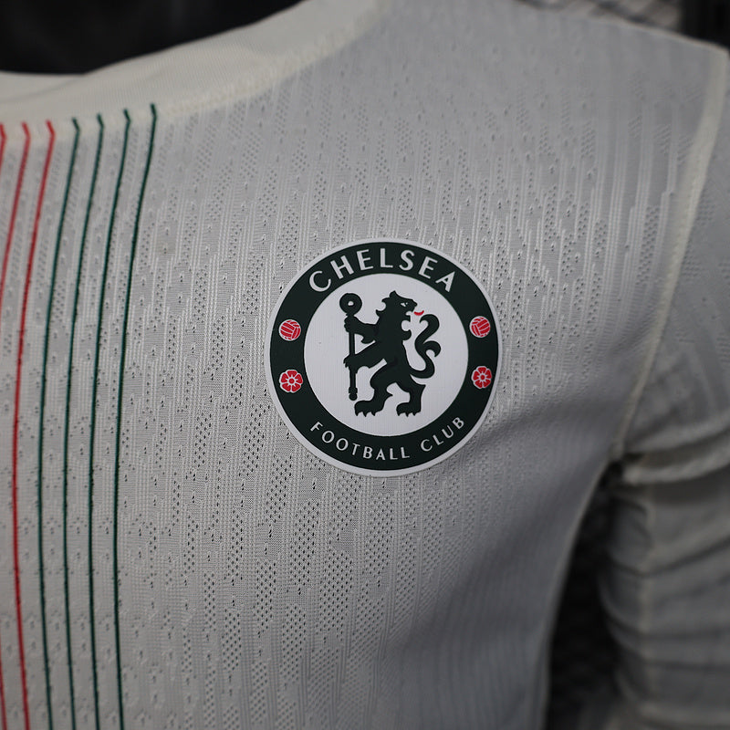 MAILLOT CHELSEA MANCHES LONGUES EXTÉRIEUR 2025/2026