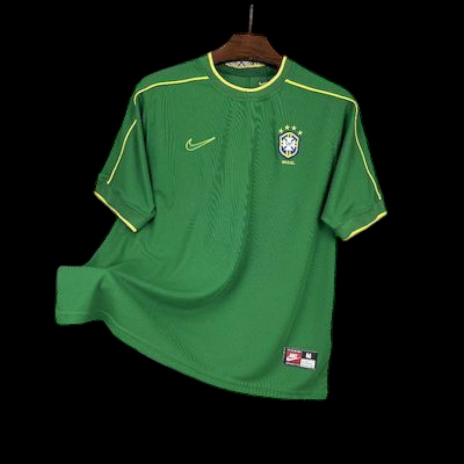 Brésil Maillot Gardien Rétro 1998