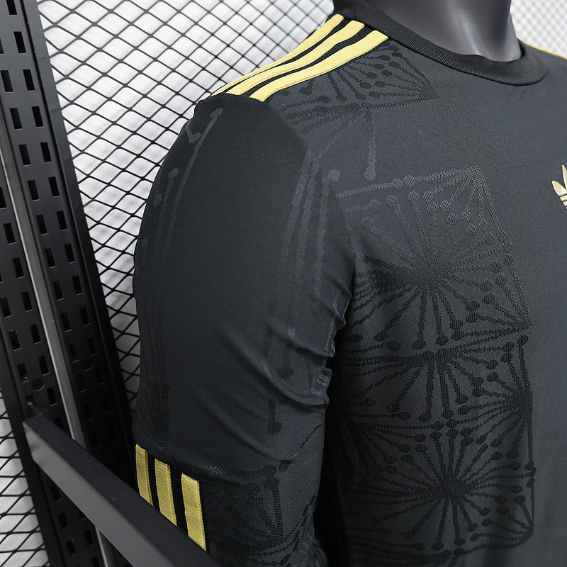 MAILLOT MEXIQUE VERSION MANCHES LONGUES NOIR 2025/2026