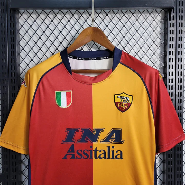 MAILLOT RETRO AS ROMA 2001/2002