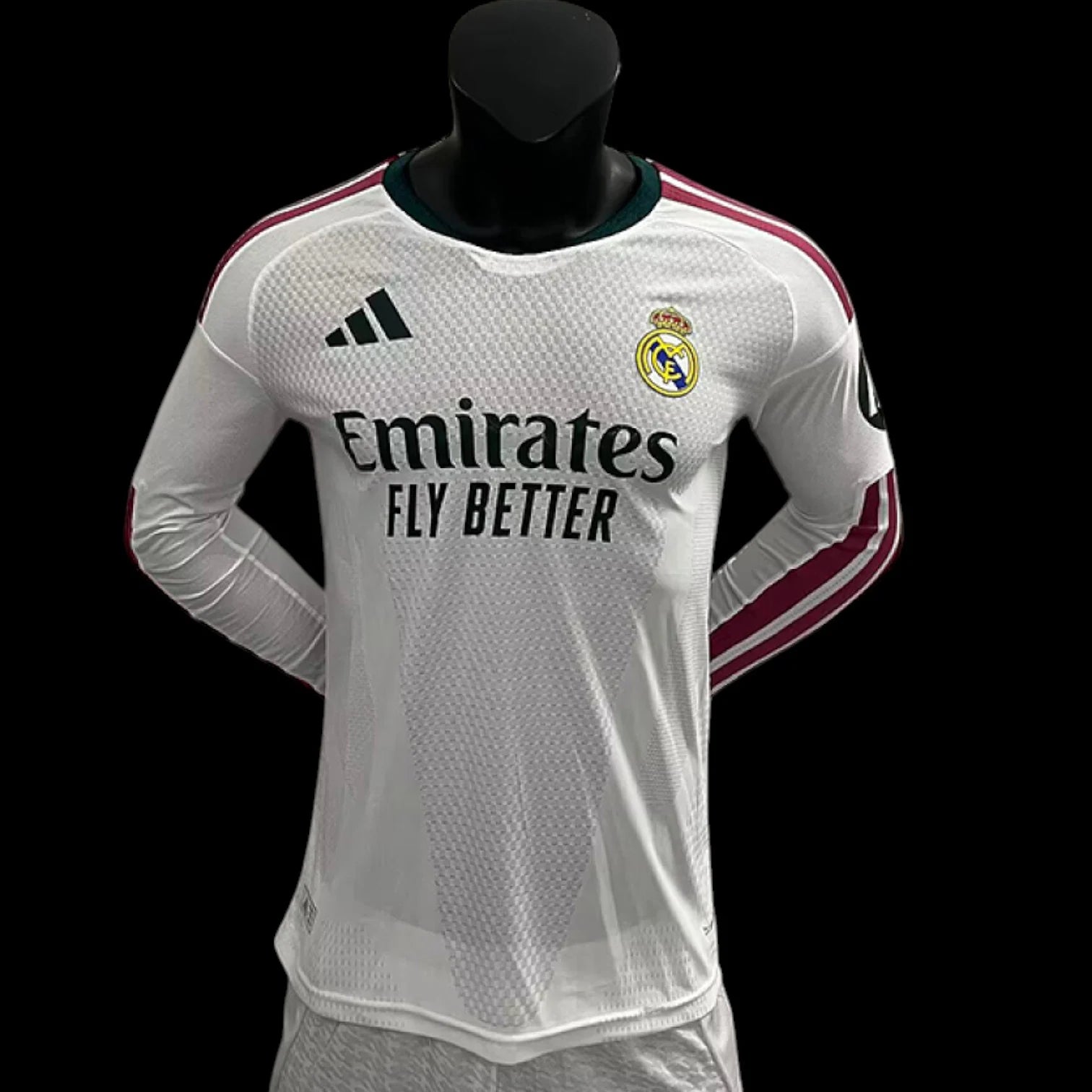 R.Madrid Maillot Manches Longues Domicile 26/27 – Version Player