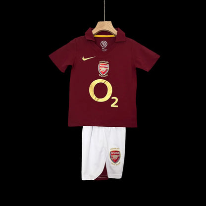 Arsenal Maillot Rétro 05/06 – Enfant