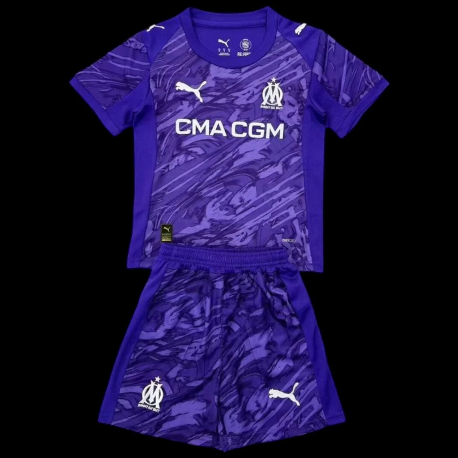 Marseille Maillot Gardien 25/26 – Enfant