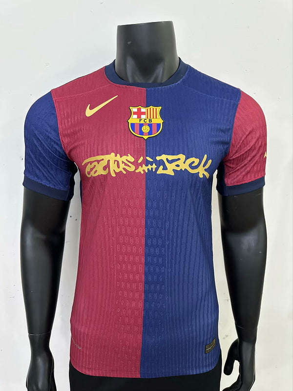 MAILLOT BARCELONE x TRAVIS SCOTT ÉDITION SPÉCIAL 2024/2025