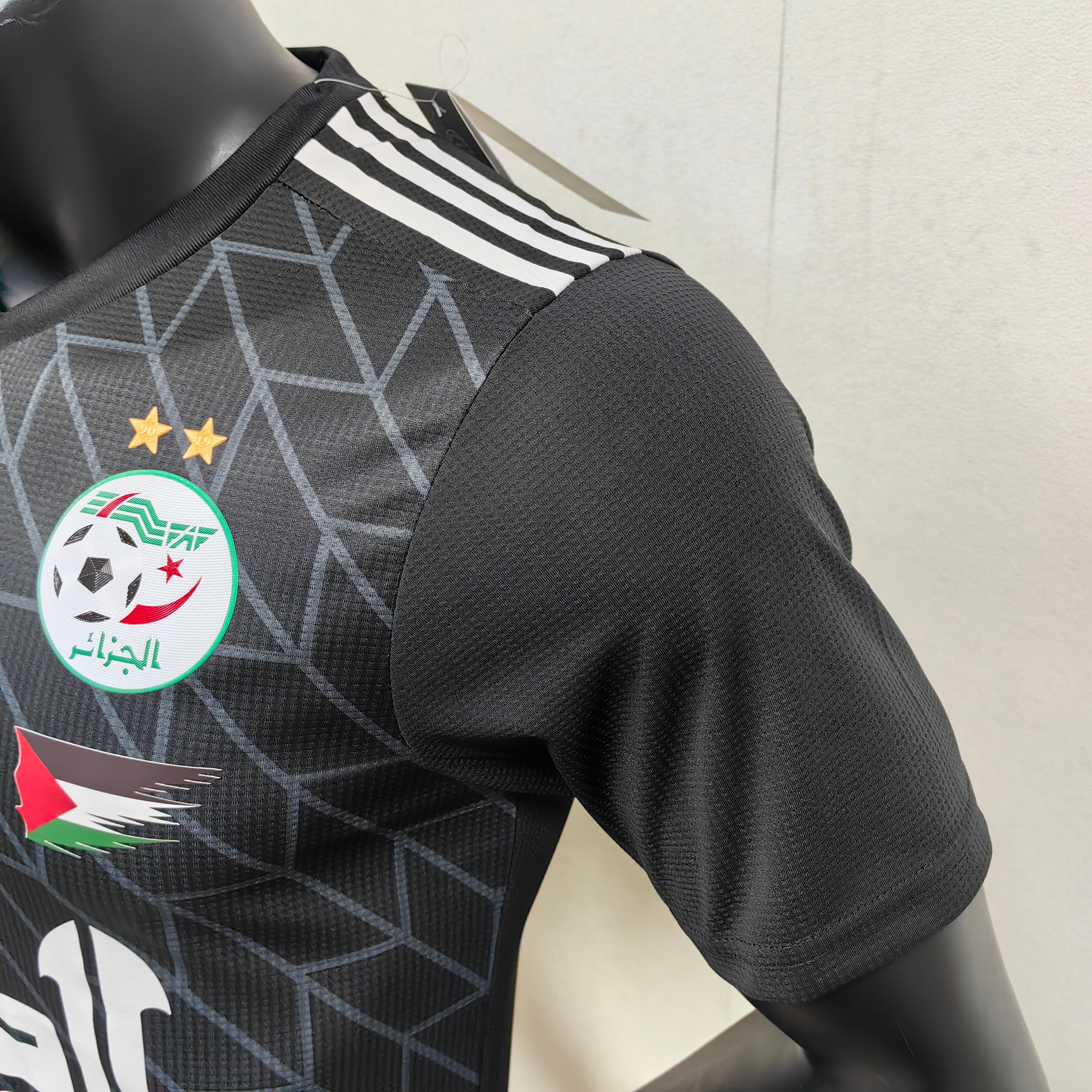 MAILLOT ALGERIE X PALESTINE NOIR Onze Maillots