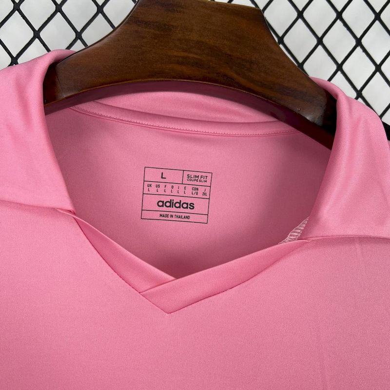 MAILLOT REAL MADRID VERSION ROSE 2025/2026
