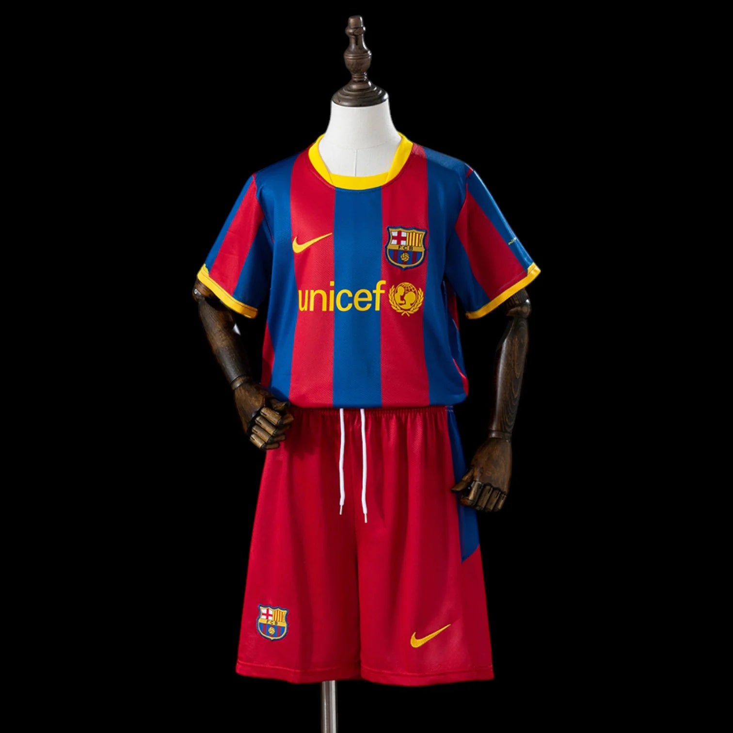 Barcelone Maillot Rétro 10/11 – Enfant