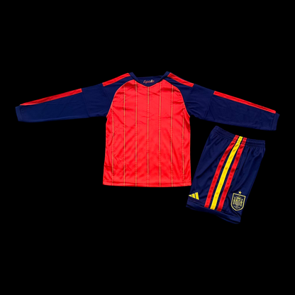 MAILLOT ENFANT ESPAGNE DOMICILE MANCHES LONGUES COUPE DU MONDE 2026