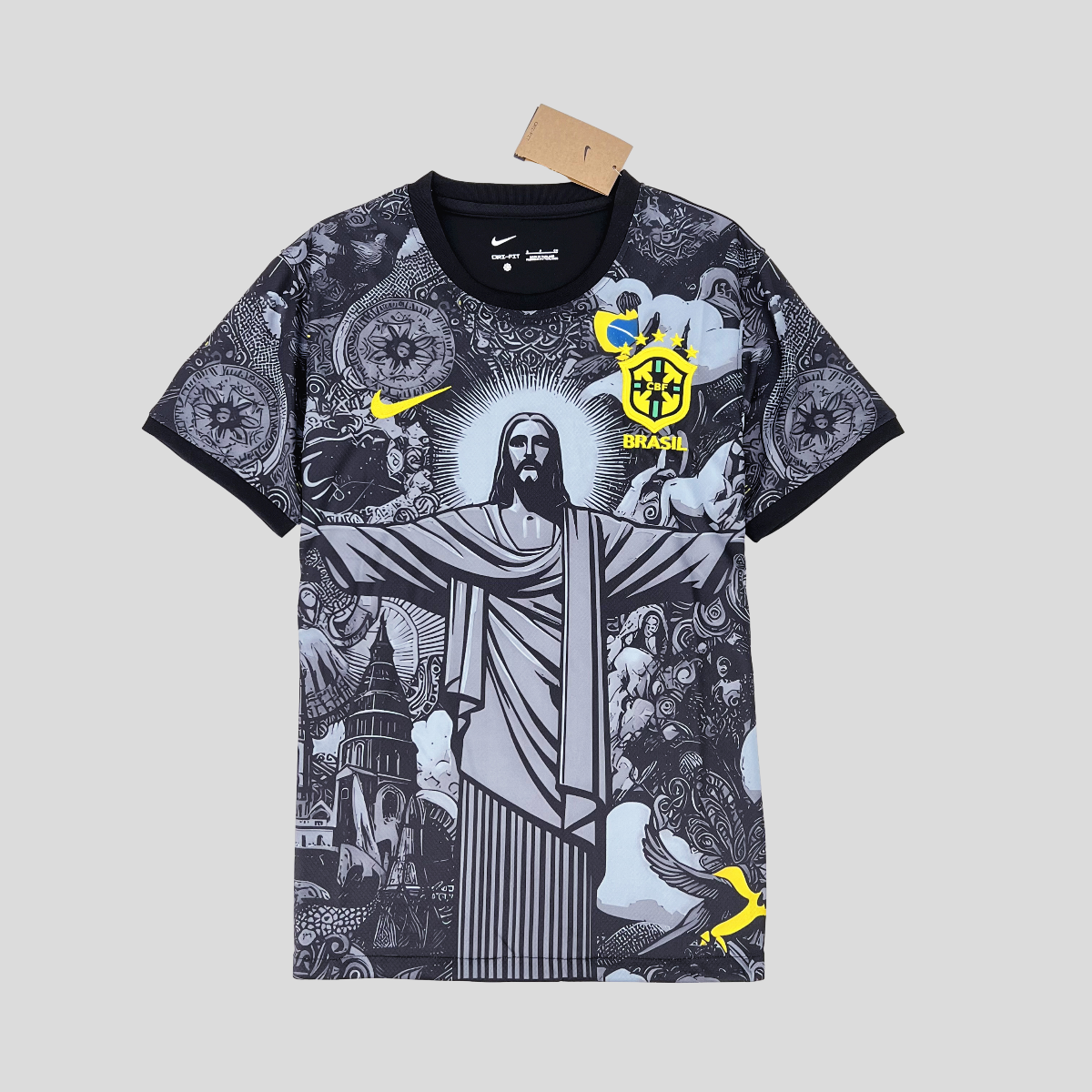 MAILLOT BRÉSIL CONCEPT  VERSION NOIR 2025/2026