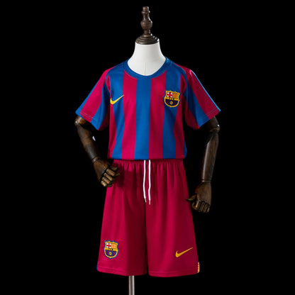 Barcelone Maillot Rétro 05/06 – Enfant