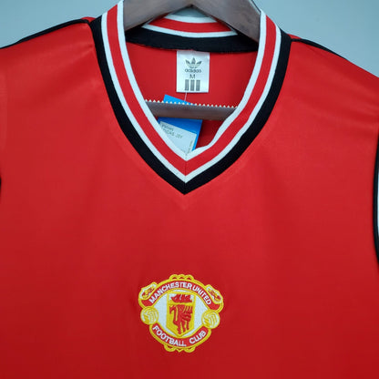 Manchester Utd Maillot Rétro 85/86