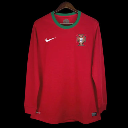 Portugal Maillot Manches Longues Domicile Rétro 2012