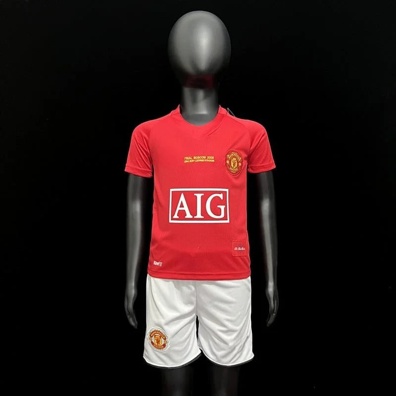 Manchester United Maillot Rétro 07/08 – Enfant