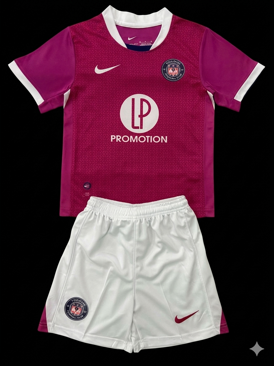MAILLOT ENFANT TOULOUSE EXTÉRIEUR 2025/2026