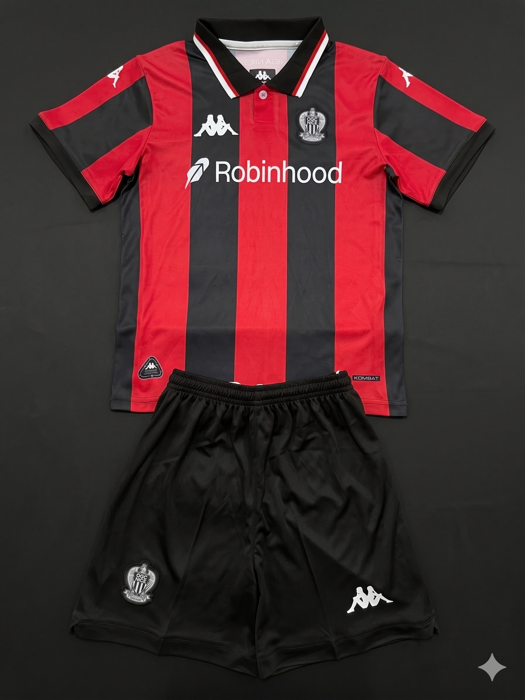 MAILLOT ENFANT NICE DOMICILE 2025/2026